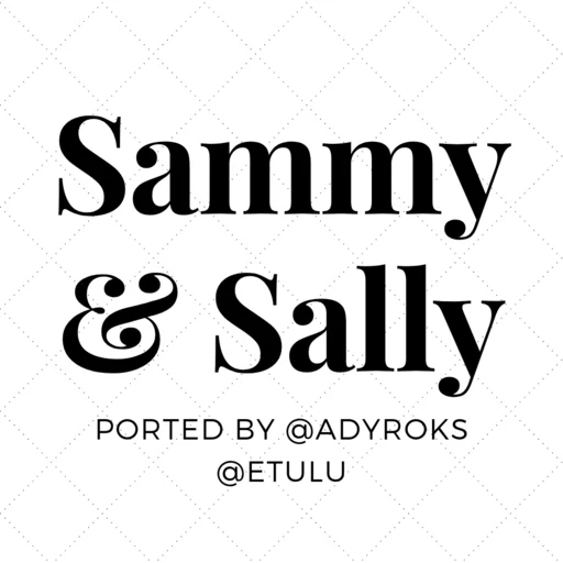 Sam and Sally naljepnica 🆔