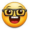 Samsung Emoji emoji 🤓