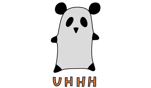 Ghost World sticker 🐼