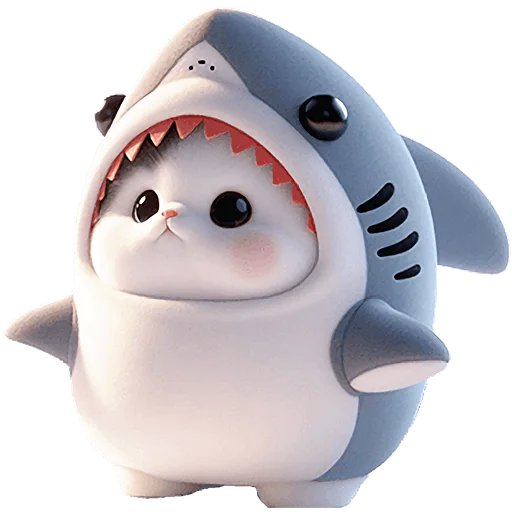 Пушистые акулы 3 emoji 😳