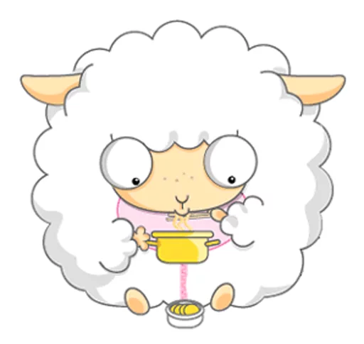 Sheep_PaK stiker 🍜