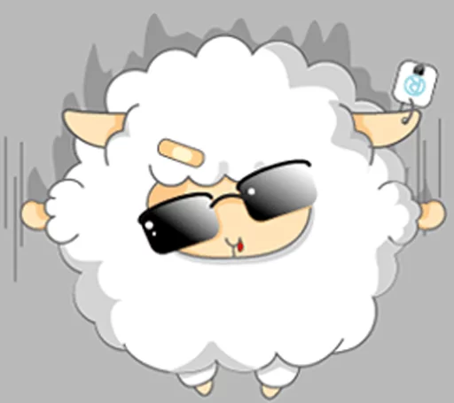 Стикер Sheep_PaK 🏃