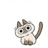 Telegram emojis Siamese Cat Live