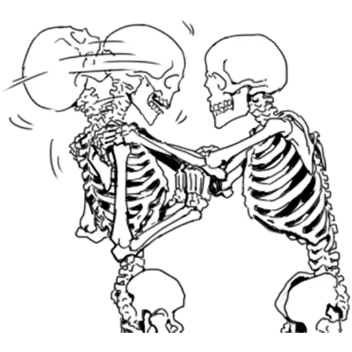 Just bones. Стикеры телеграмм скелет. Наклейка скелет человека. Стикер скелет оло.