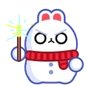 Snow Rabbit Pack emojis 🤯