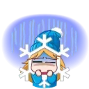 Telegram emojis Снежинка