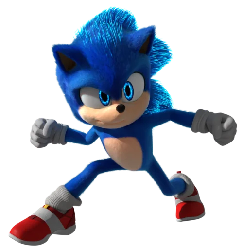 Sonic the hedgehog stiker 🦔