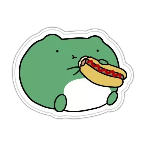 🐸 Froggy sticker 🌭