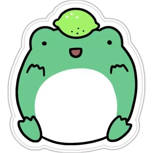 🐸 Froggy pelekat 🍋