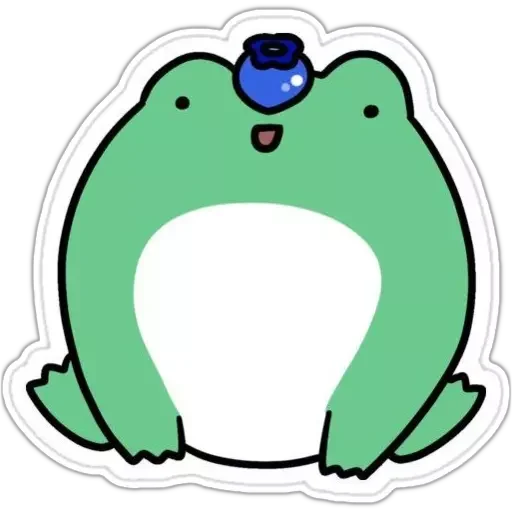 🐸 Froggy sticker 🫐