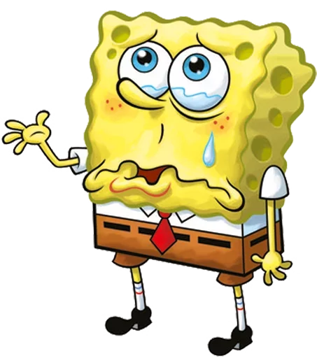 Эмодзи Sponge Bob | Спанч Боб 😟