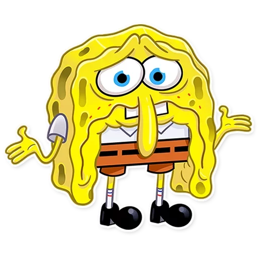 Эмодзи Sponge Bob | Спанч Боб 😣