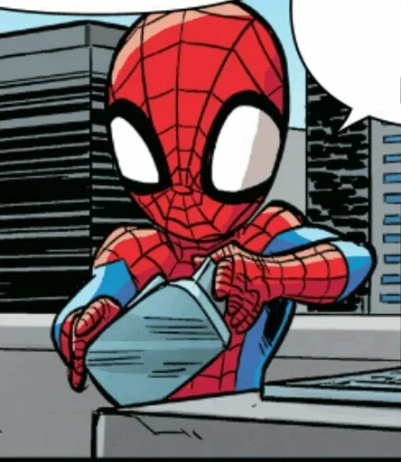 Telegram stickers Spiderman Comics