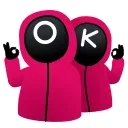 Squid Game emoji 👌