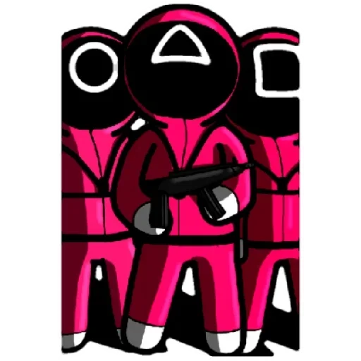 Squid game fanArt (Игра в кальмара) emoji 😈