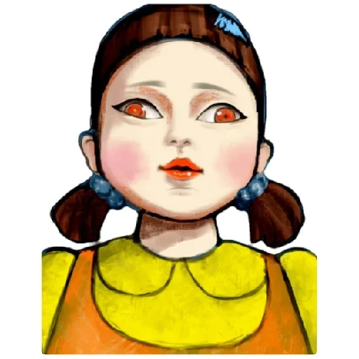Squid game fanArt (Игра в кальмара) emoji 😈
