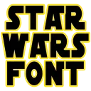 Эмодзи телеграм Star Wars Font