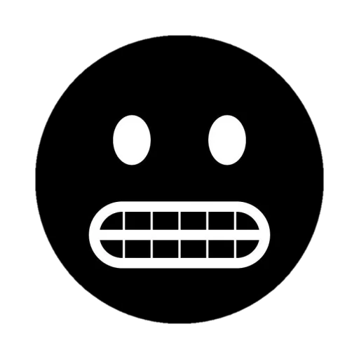 Стикер Black emojis  🥶