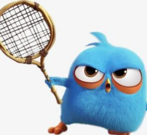 💖 Angry birds 🌟 stiker 🏸