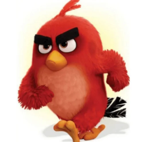  💖 Angry birds 🌟 naljepnica 🚶