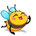 Emojis de Telegram Пчёлка