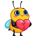Пчёлка emojiləri 💔