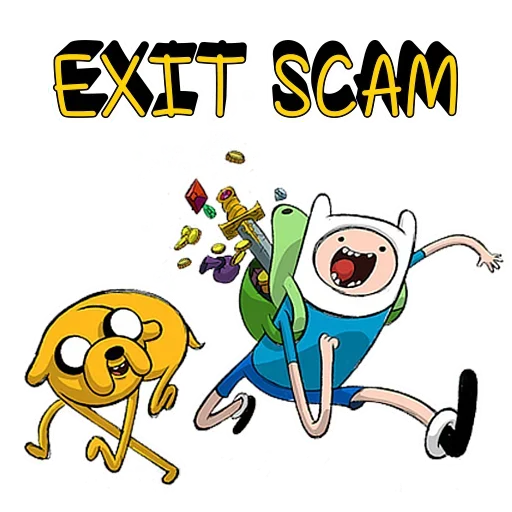 scam alert sticker 😜