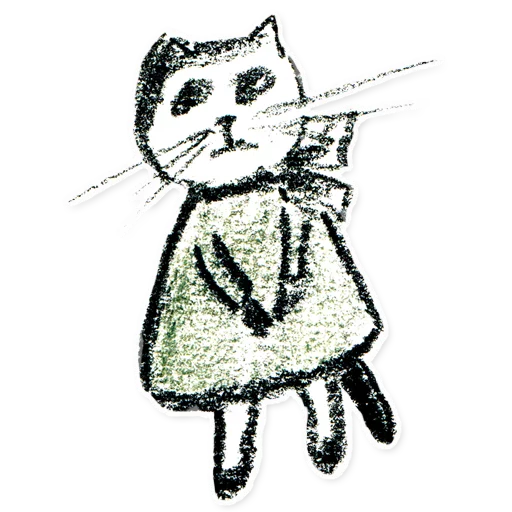 Telegram stickers Sketch cats