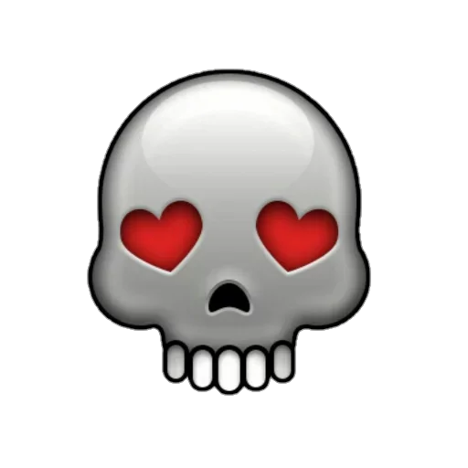 Skulls emoji 💩