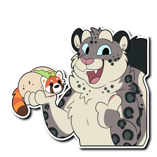 Snow Leopard emoji 