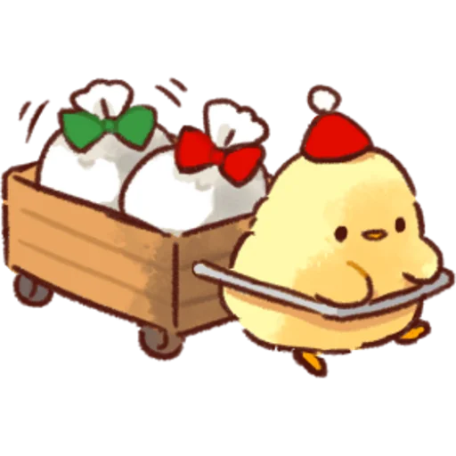 Soft and Cute Chicks Winter emoji 🛍