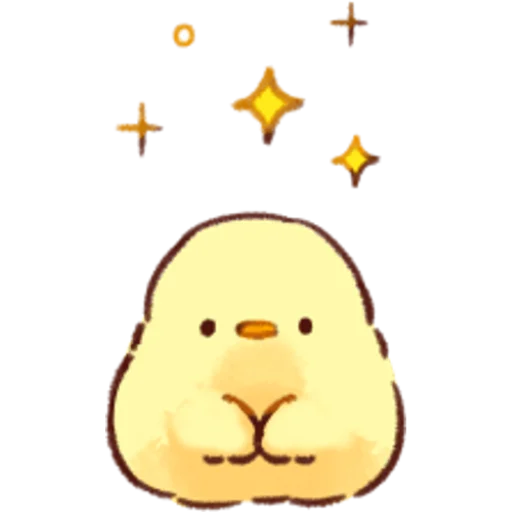 Soft and Cute Chicks Winter emoji ✨