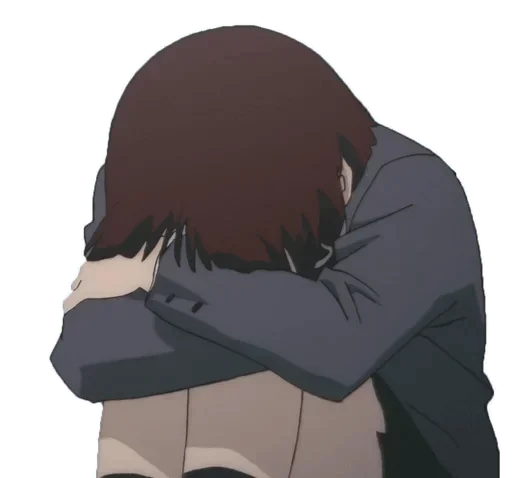 Аниме грусть | Anime sadness emoji 😨
