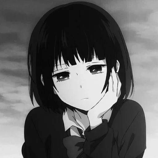 Аниме грусть | Anime sadness emoji 🤔
