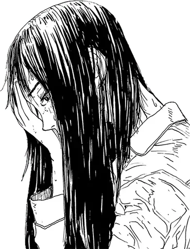 Аниме грусть | Anime sadness emoji 😥