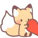 foxes bff emoji ♥️