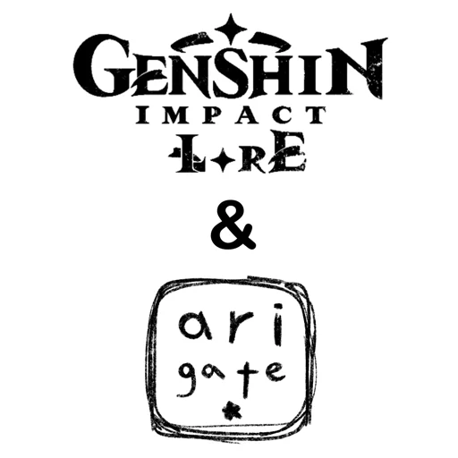 Авторский стикерпак Genshin Impact pelekat 🛐