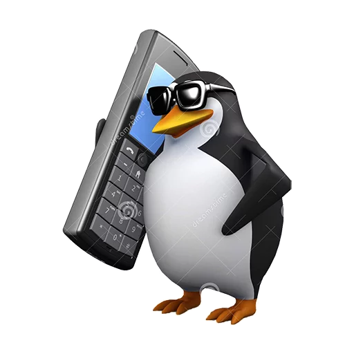 Dank 3d stock penguins stiker 📱