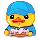 Telegram Duck X emojis 🍰