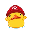Telegram Duck X emojis 🤷‍♂