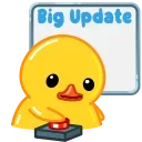 Telegram Duck X emojis 😢