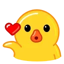 Telegram Duck X emojis ❤️