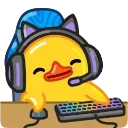 Telegram Duck X emojis 😳