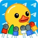 Telegram Duck X emojis 🍽