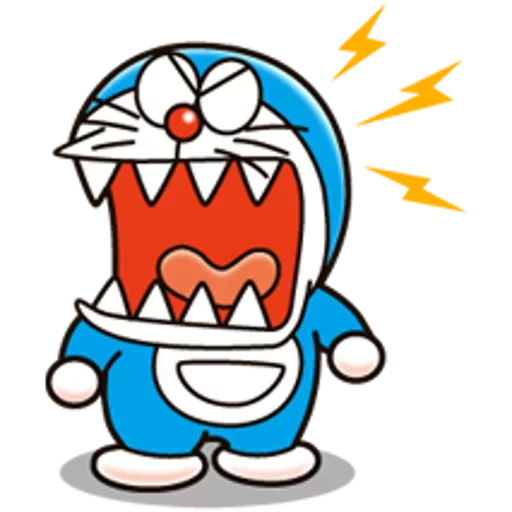 Doraemon sticker 😠