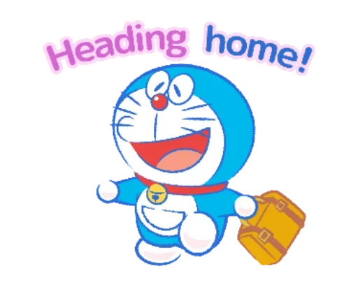 Doraemon stiker 🏠
