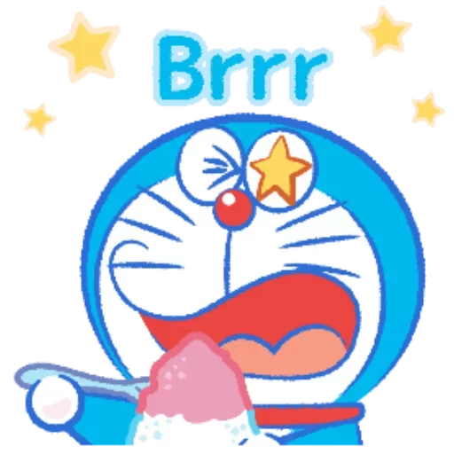 Doraemon stiker 🍧