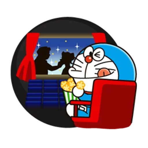 Doraemon sticker 🍿