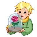 Little Prince emoji 🌹