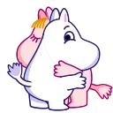Moomin sticker 🤗